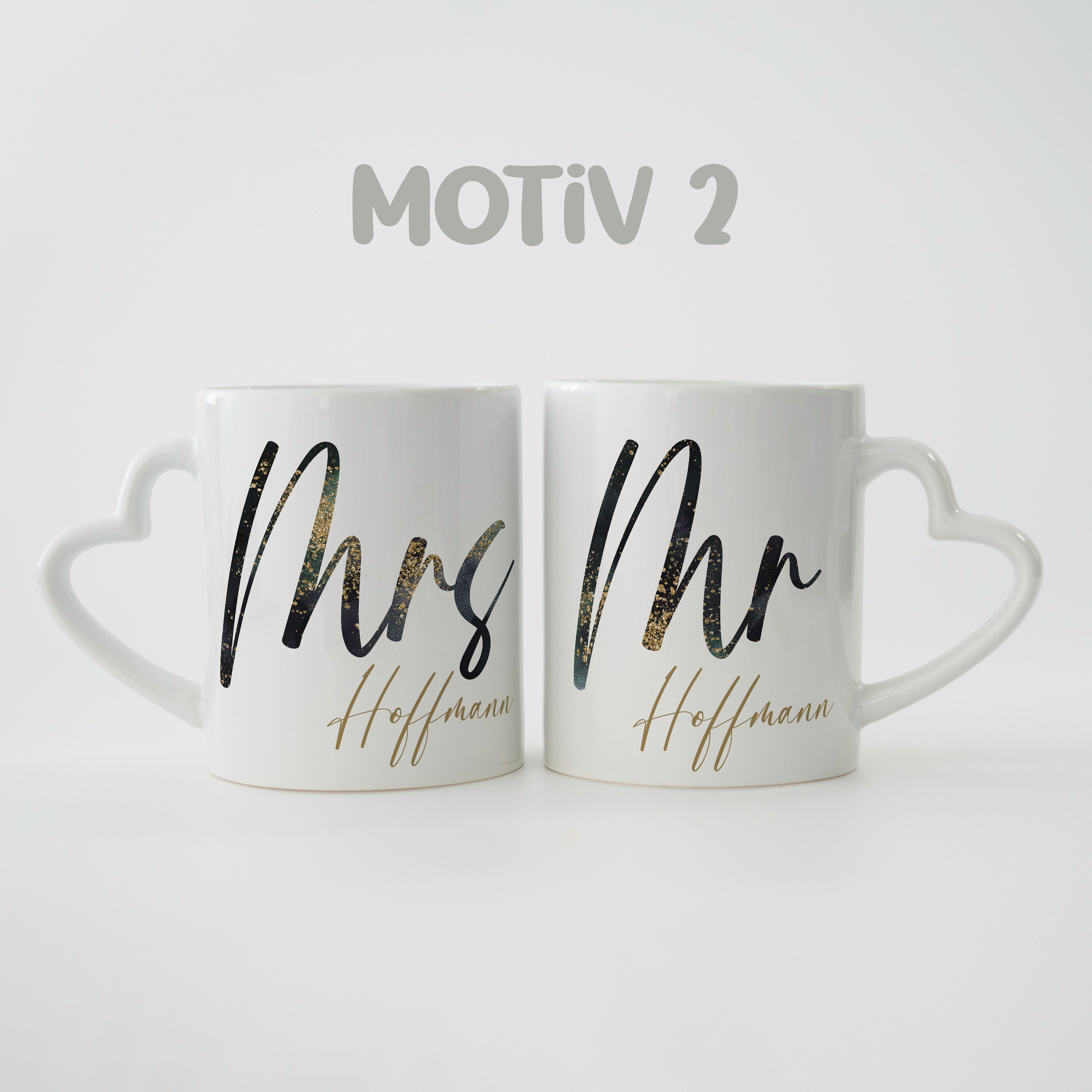 Mr und Mrs Partnertassen, Mrs & Mr Personalisierte Tasse , Geschenkidee Hochzeit , Valentinstag Geschenk