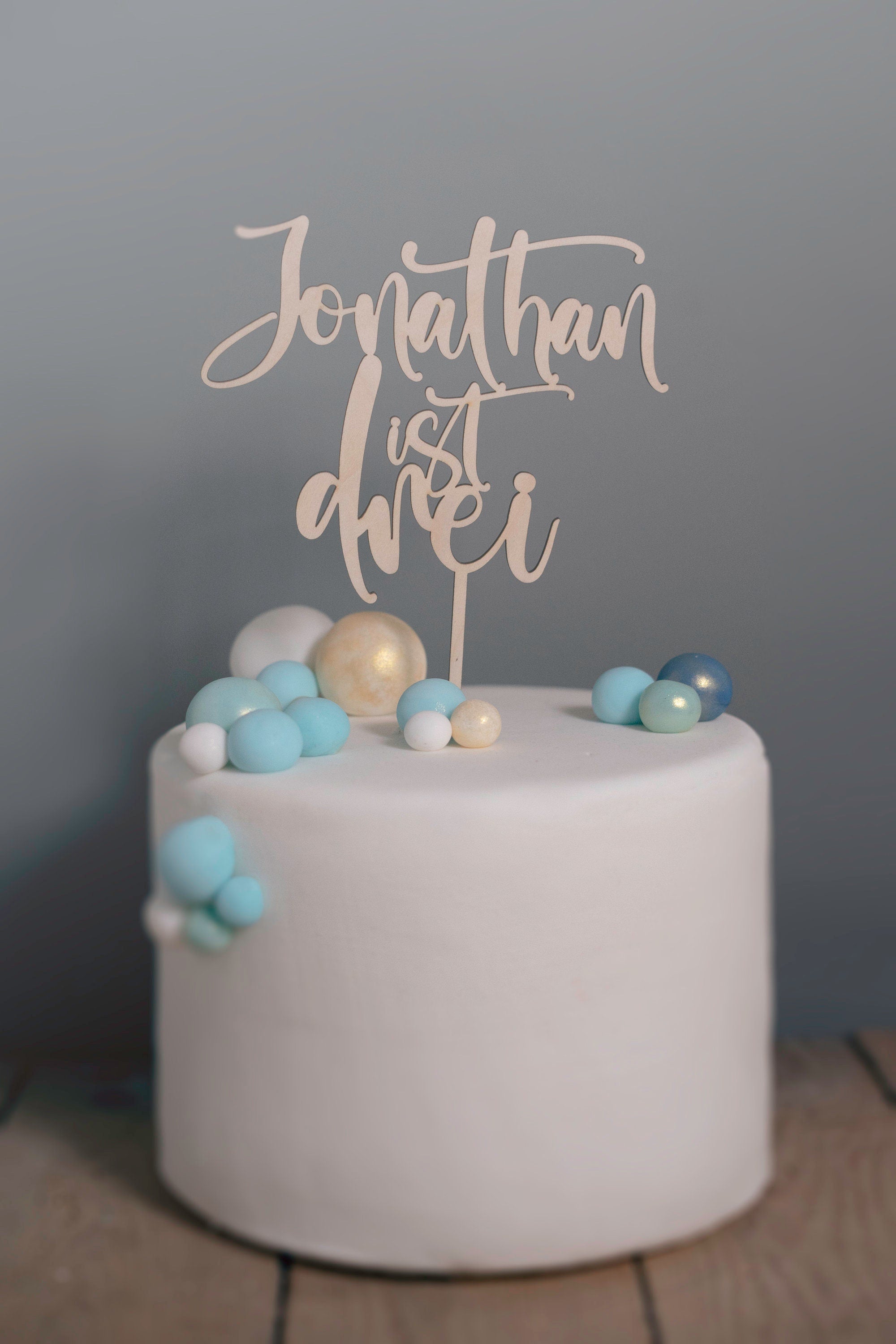 personalisiertes Cake Topper mit  Zahl 1-10und Namen Tortenstecker Cake Tortendeko Dekoration Kuchendeko Geburtstag Geburtstagparty